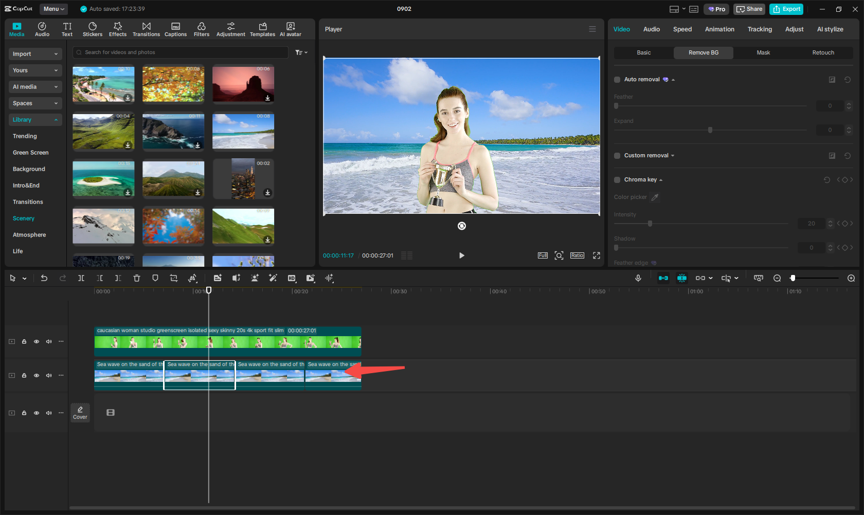 Télécharger un nouveau fond
