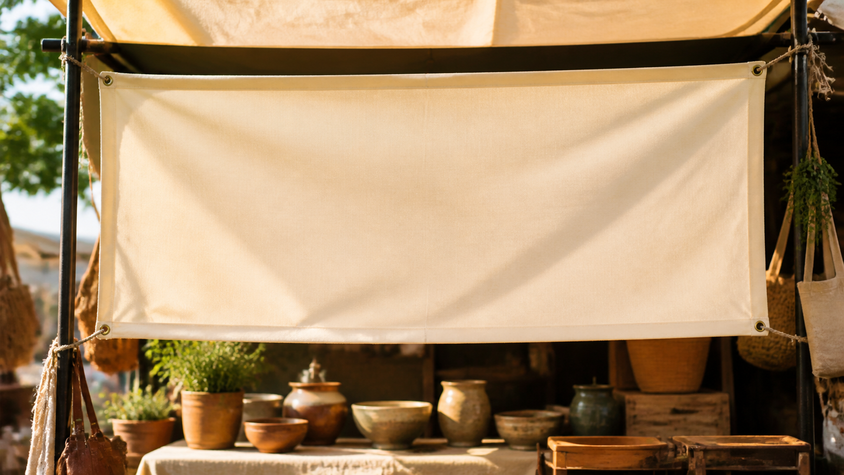Bold Social Campaign Banner Prompt Beispiel