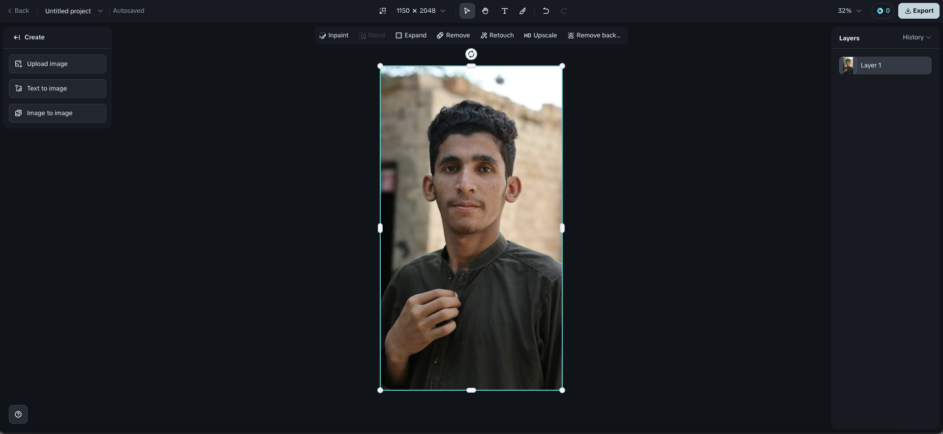 Upload your image