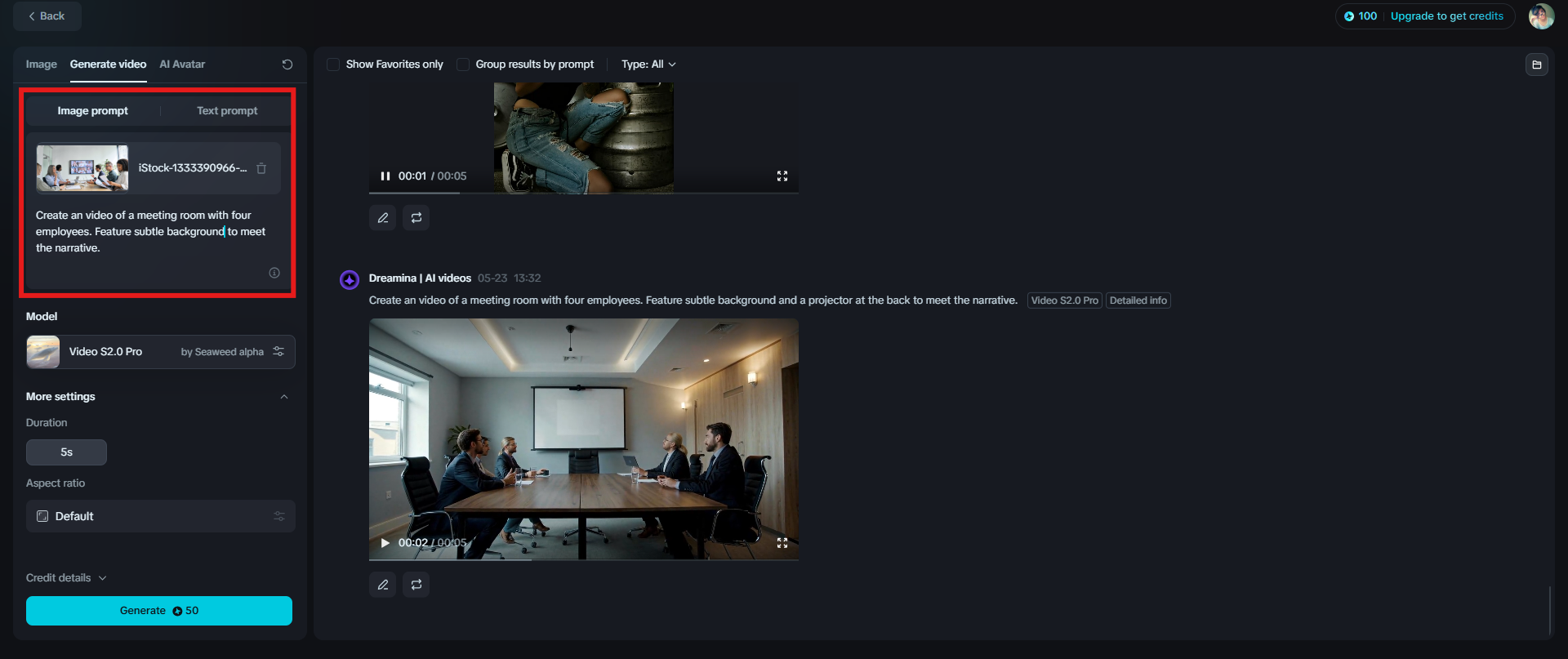 Upload images