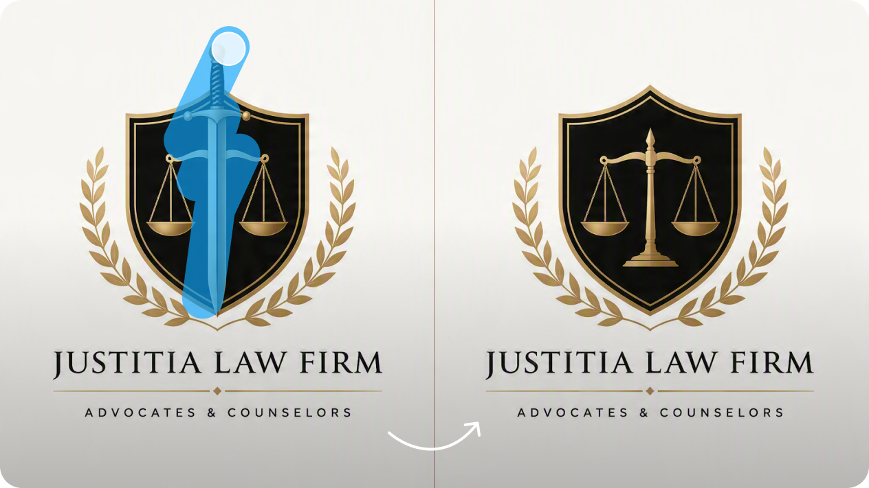 Customize every logo with interactive editing