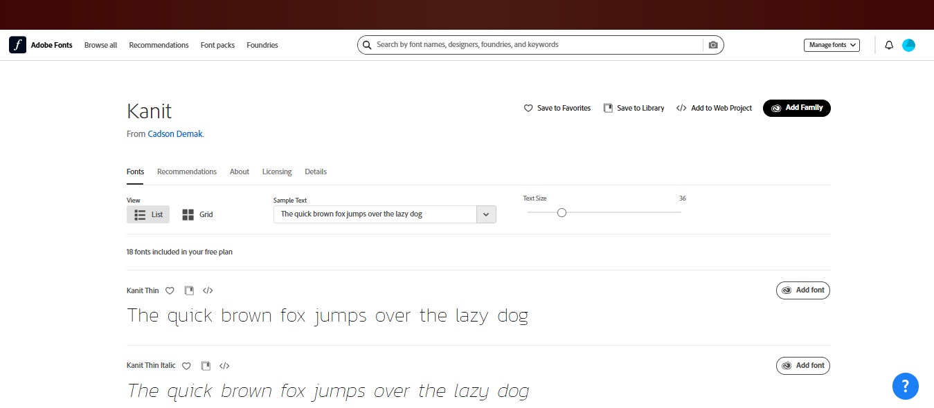 Adobe Fonts