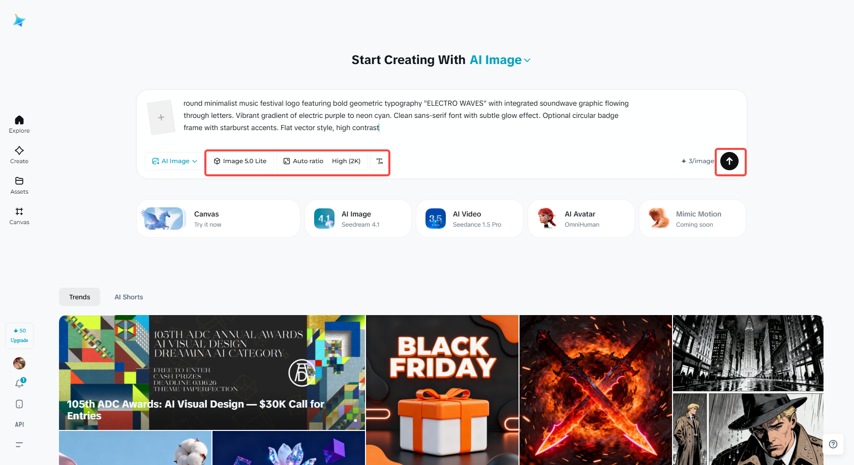 Setați raportul de aspect preferat și rezoluția