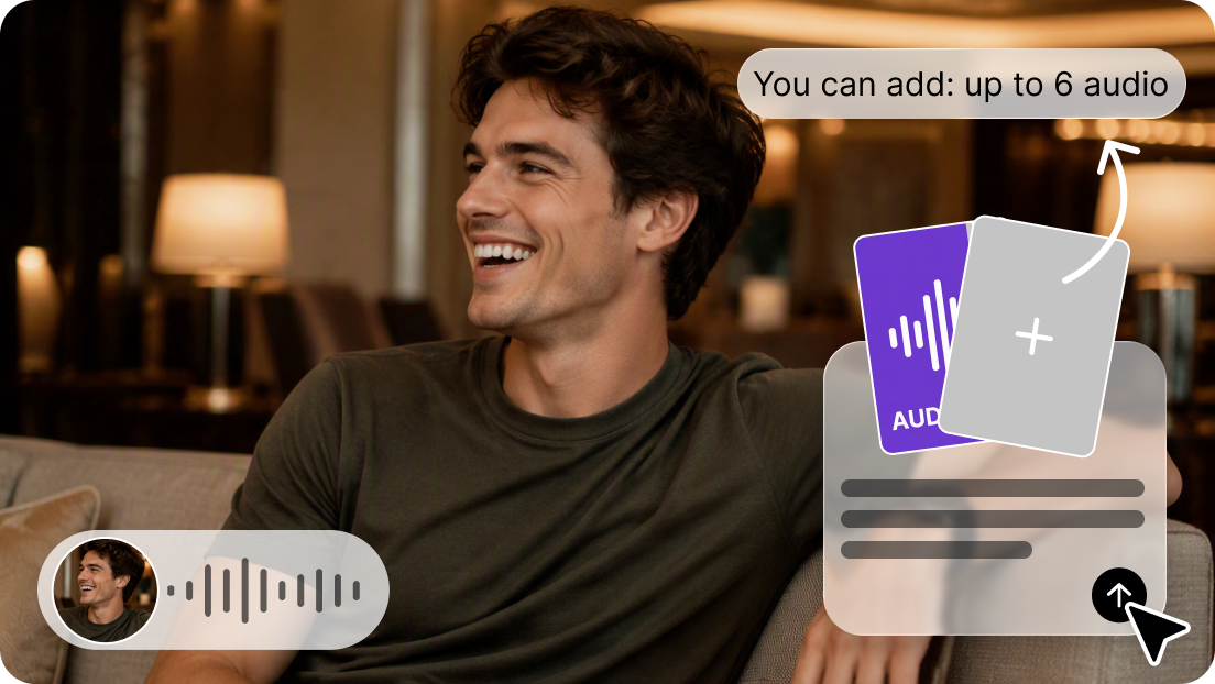 Bewerk en transformeer audio met behulp van meerdere referenties