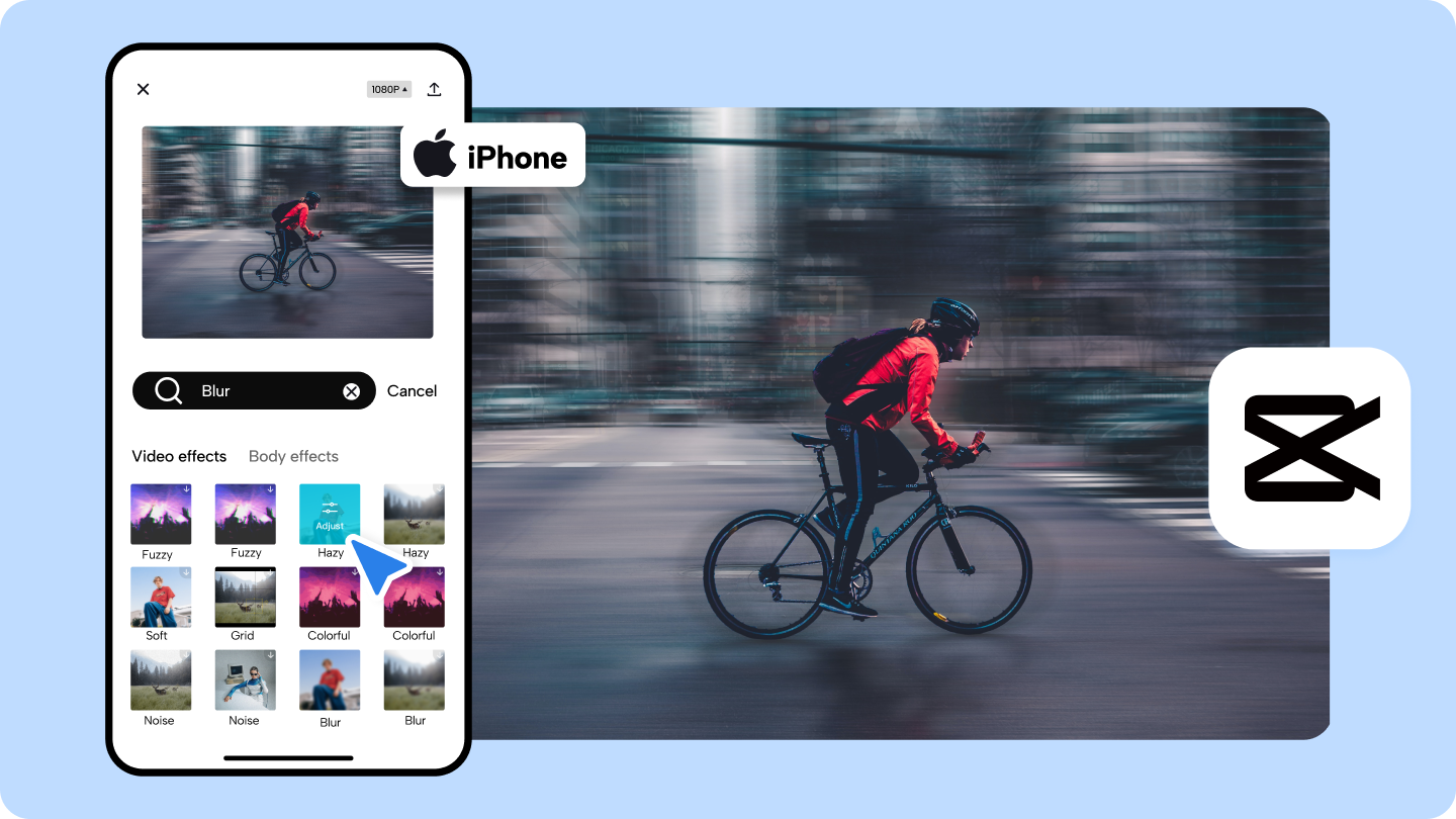 how to blur a video on iphone
