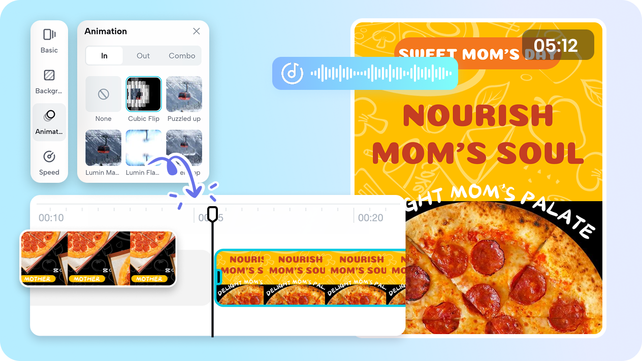 Create inviting content with mighty editing tools
