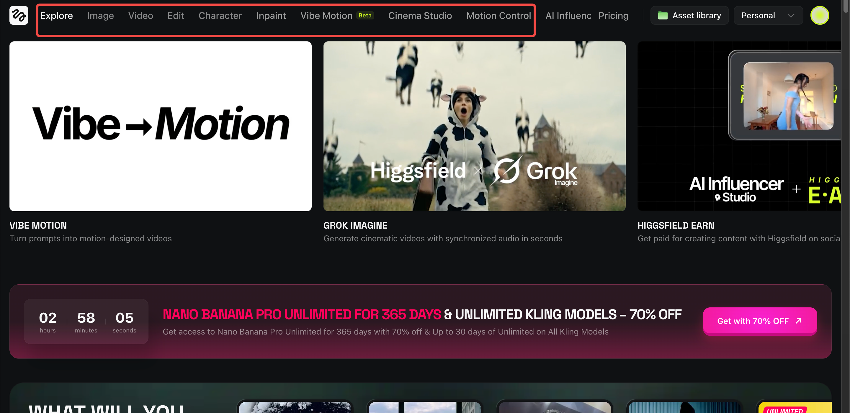 Choose the tools you want to use