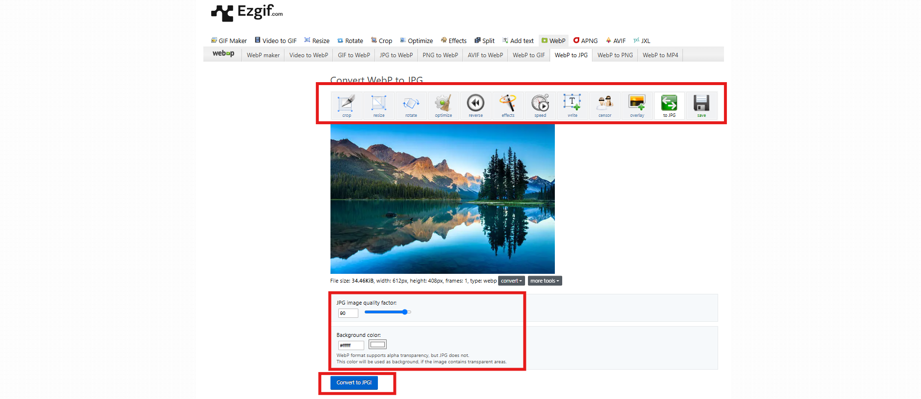 Edit and convert