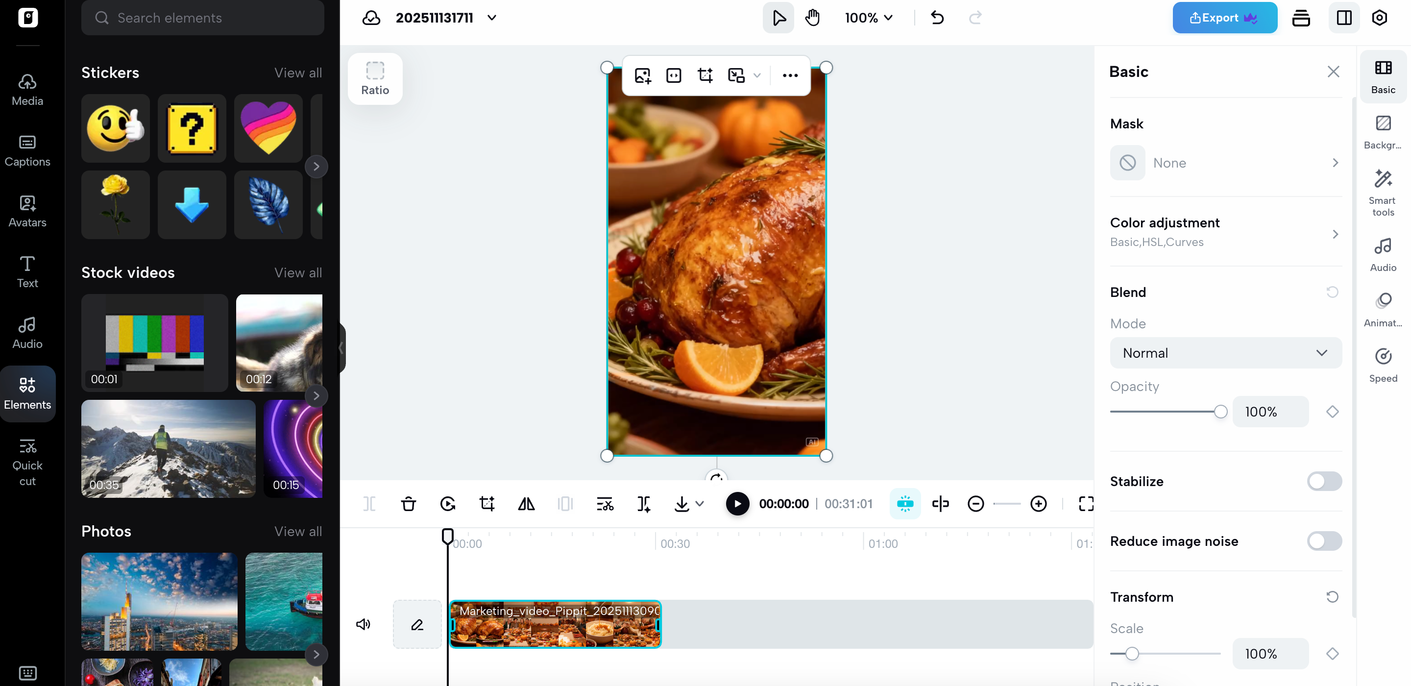 Suíte de edição poderosa