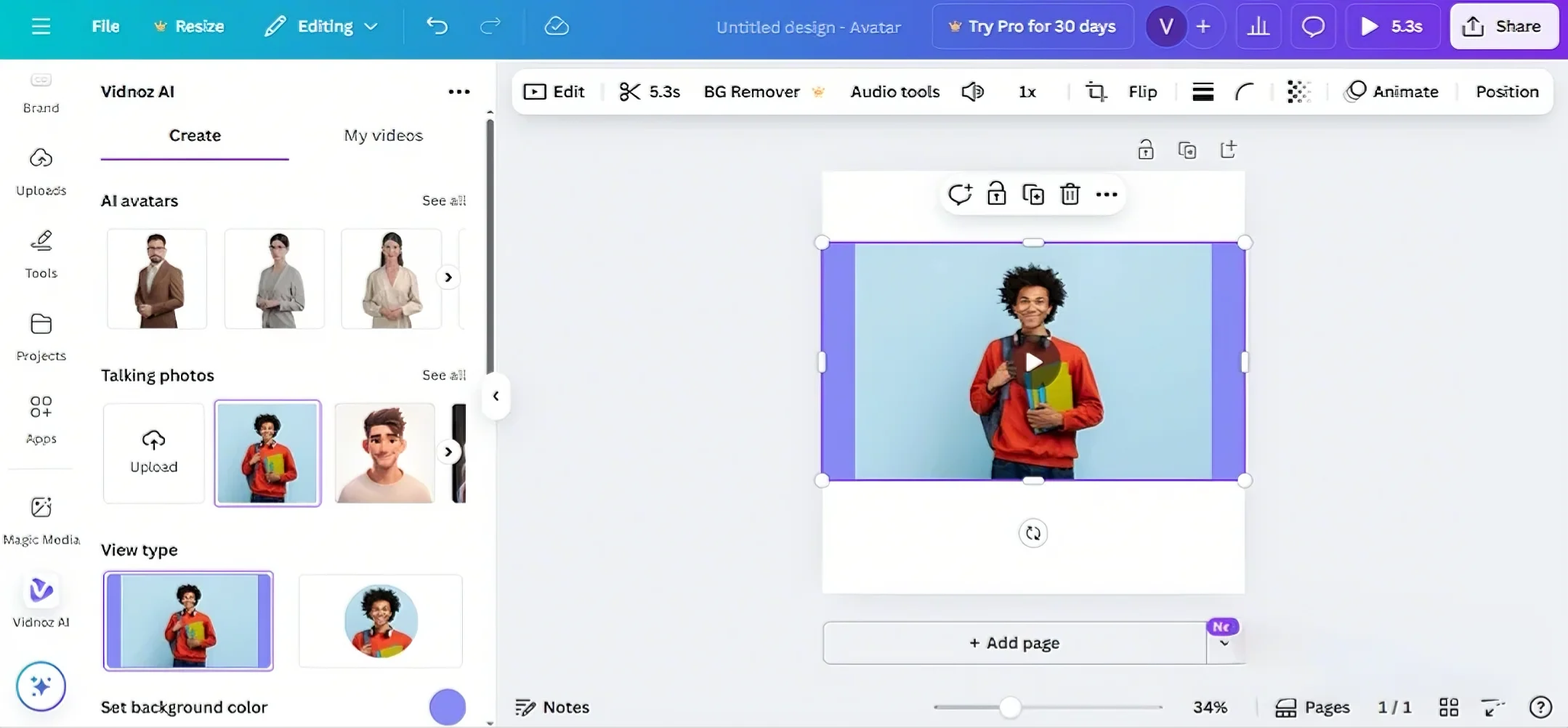 make image talk