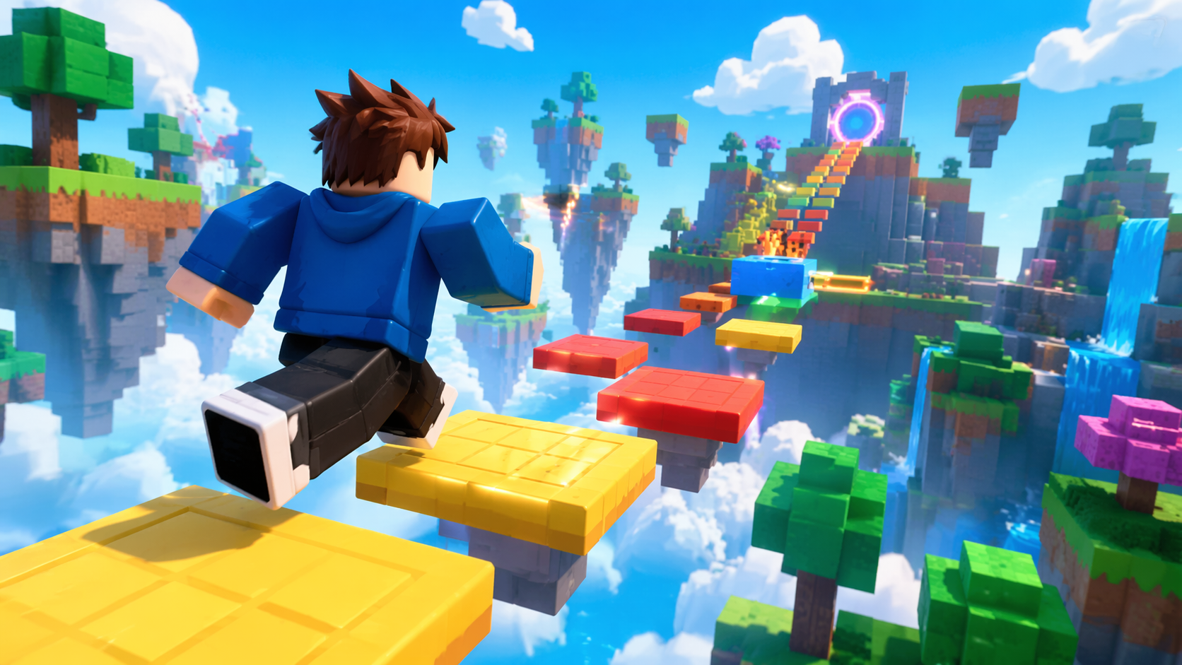 Contoh gesaan penapis Dreamina roblox 4: Wira pengembaraan Obby