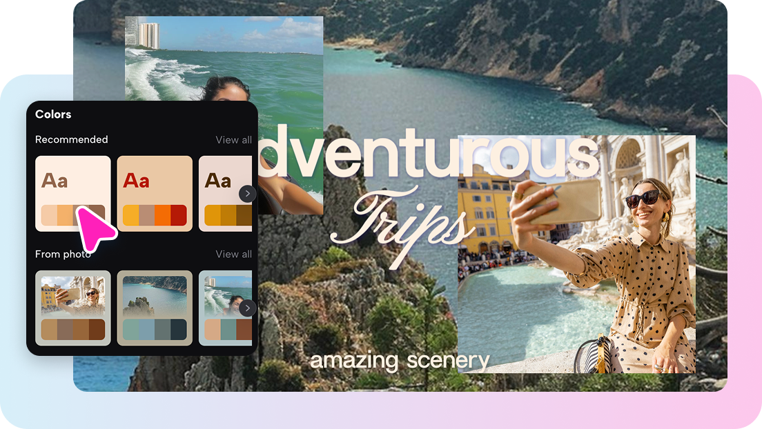 Smart color combinations for your perfect palette