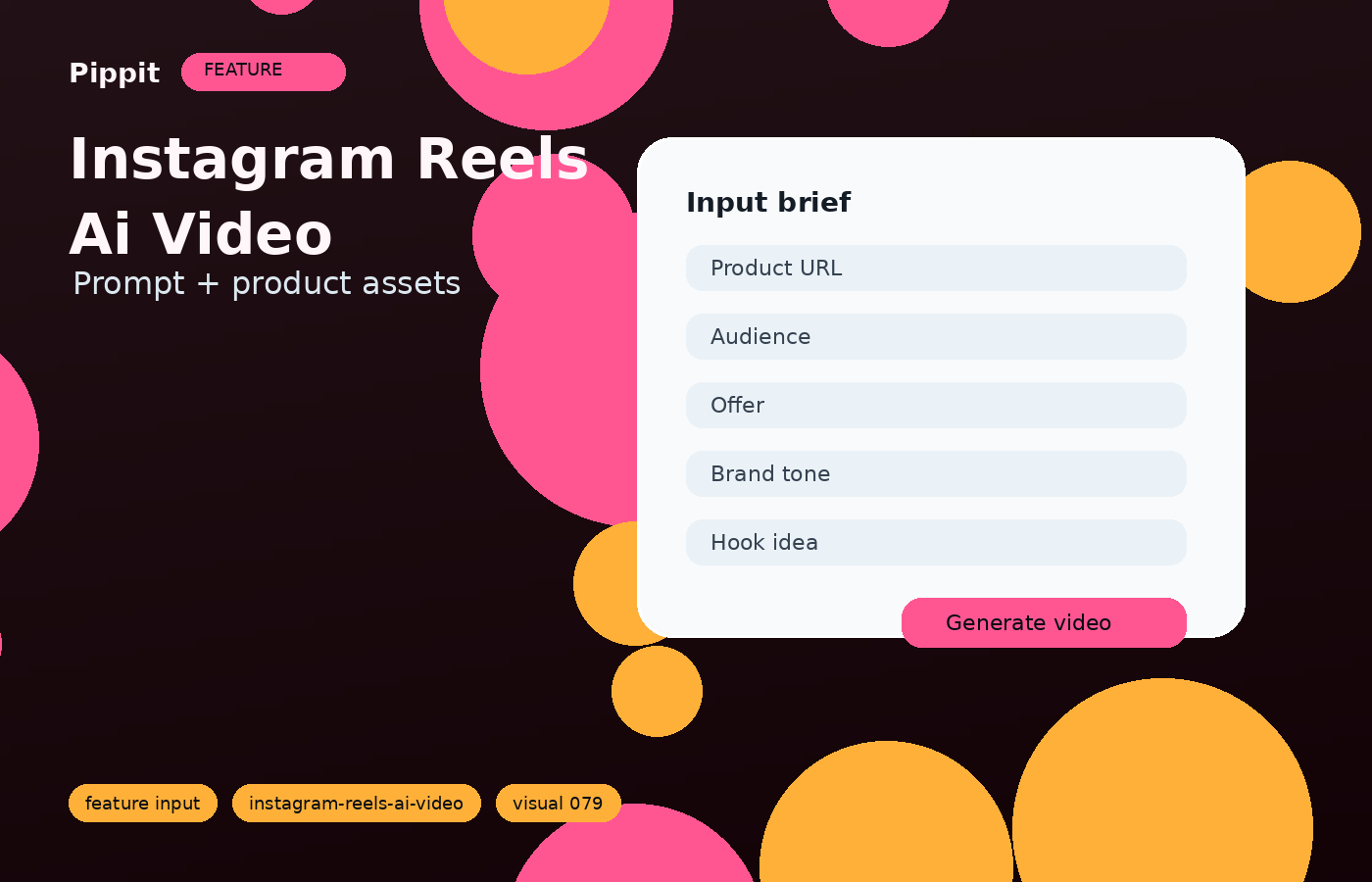 Instagram Reels Ai Video Generator turn rough inputs into a ready video direction visual