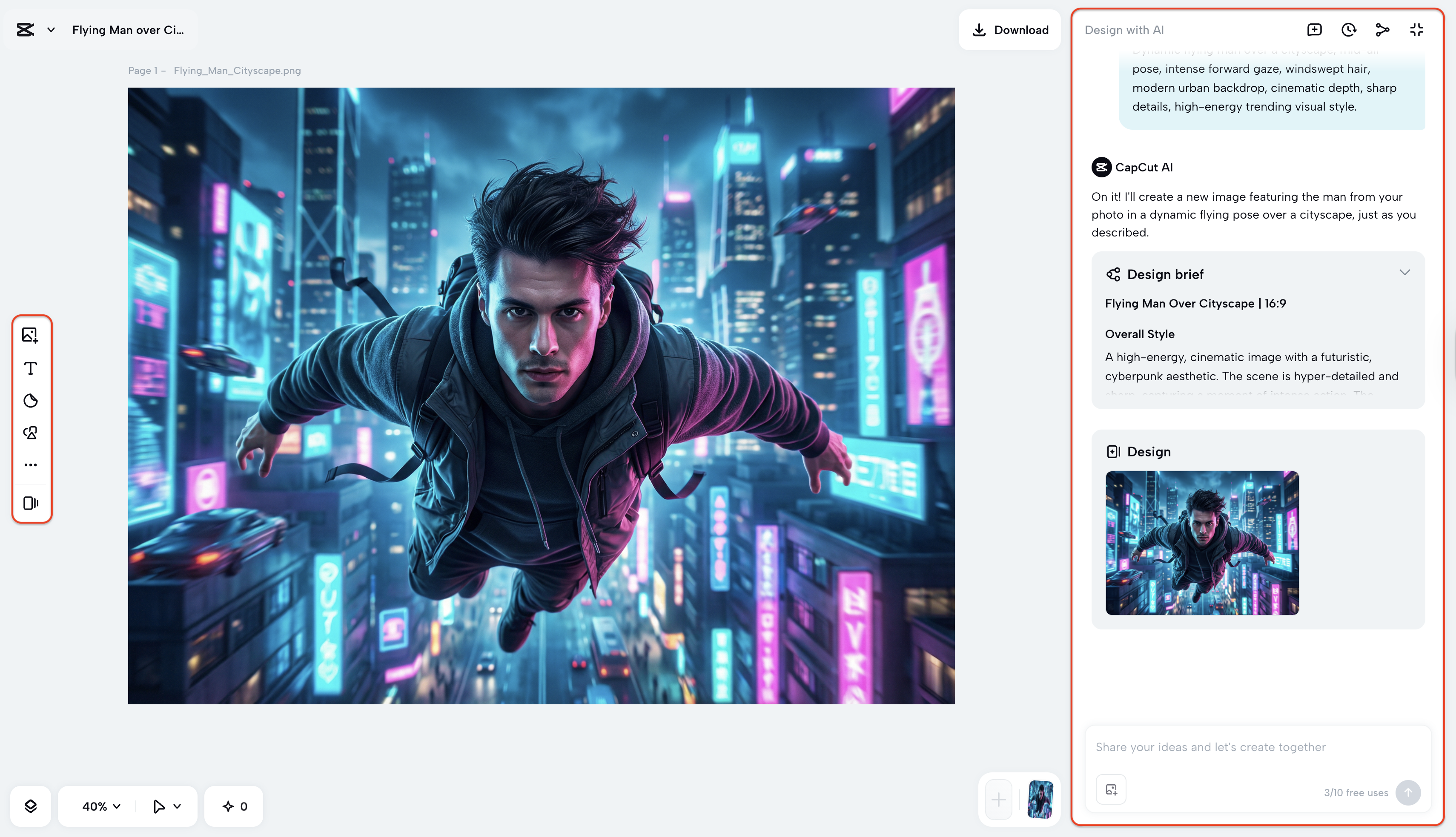 Refine and enhance your flying visual