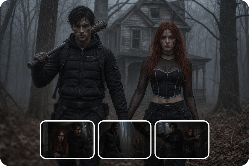 Multi-shot storytelling
