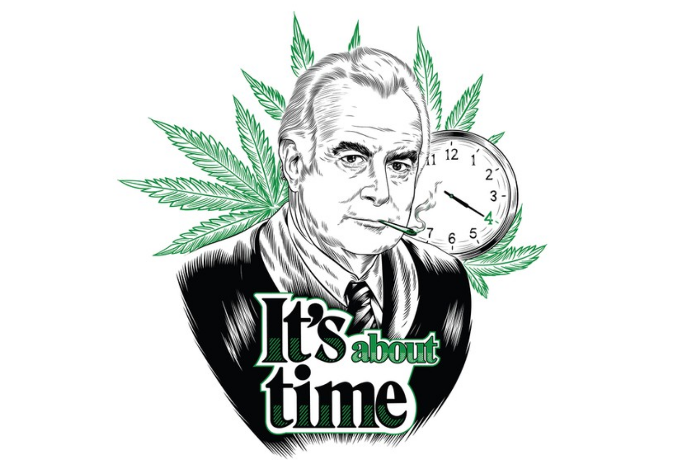 Shirt brand logo with hand-drawn artistic design