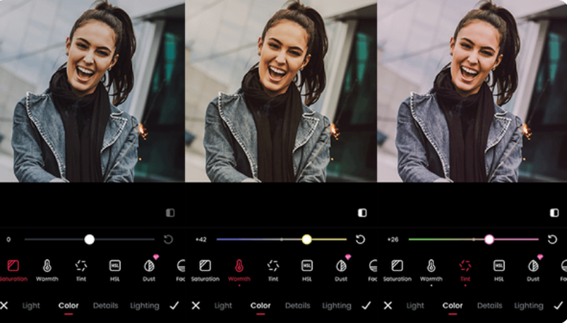 Meitu IA editor de fotos