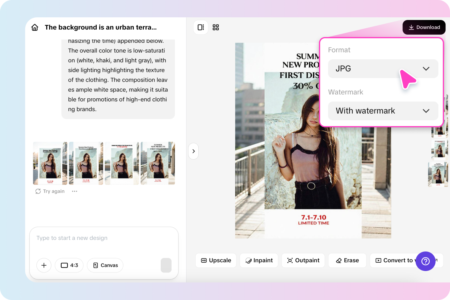Edit more and download