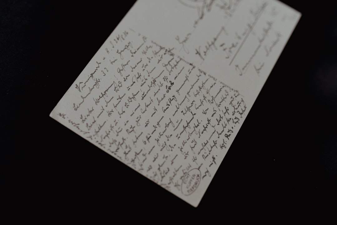 A close-up of a birthday card with a handwritten message.