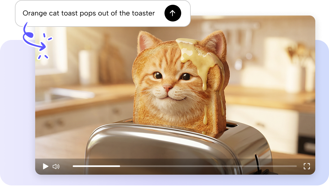 Text-to-brainrot video