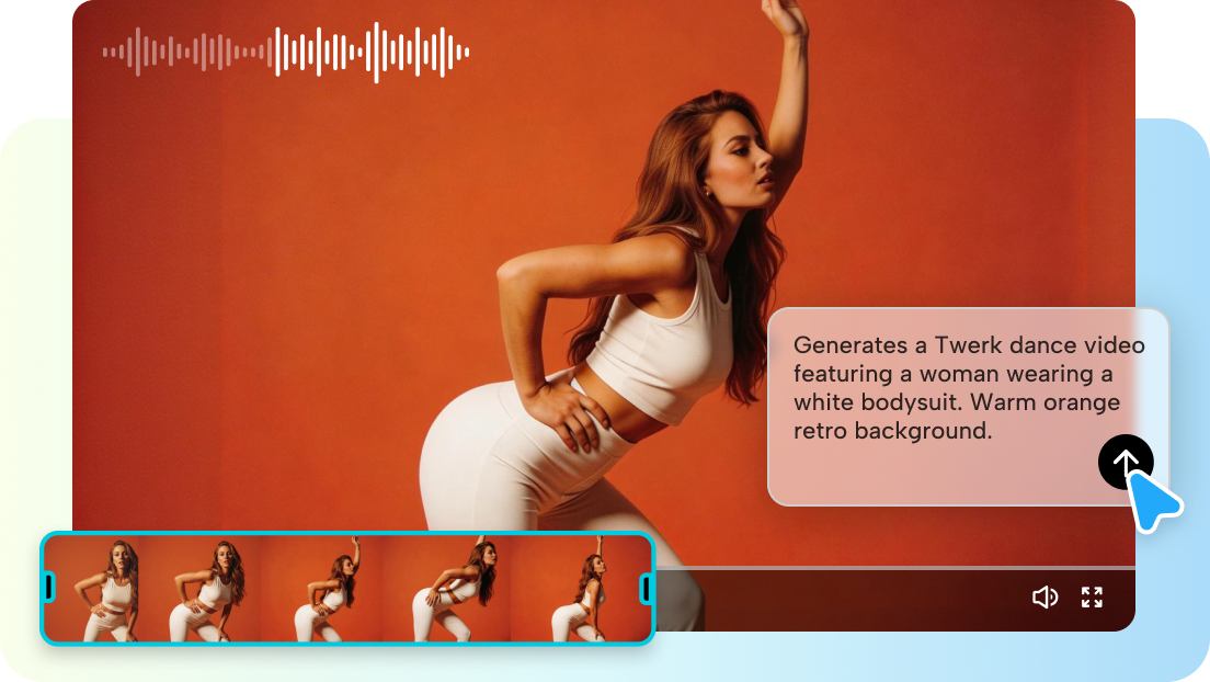 Prompt-based twerk video AI