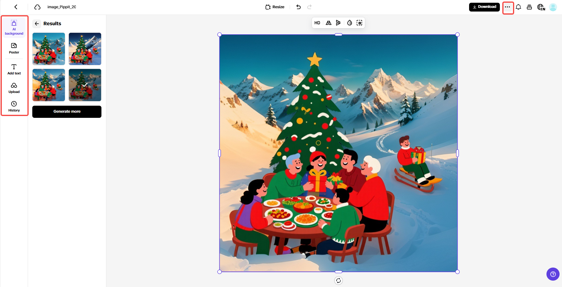 Customize your poster