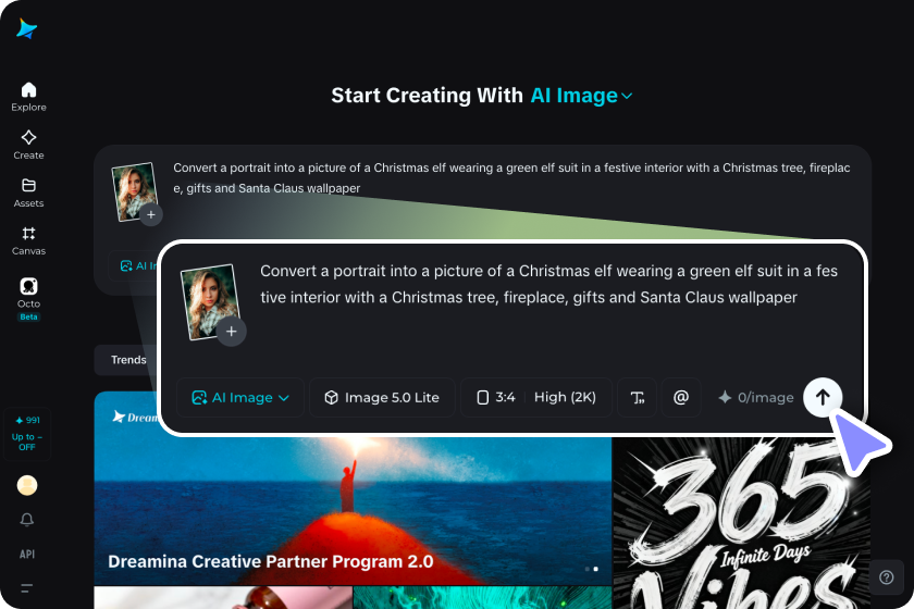 Write Down Your Prompts or Upload Your Images