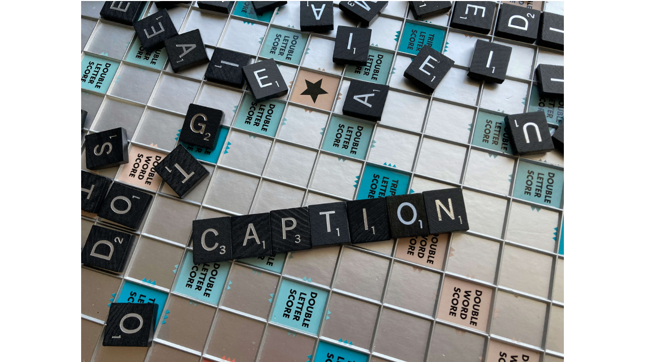 What is a language model in the context of AI captions