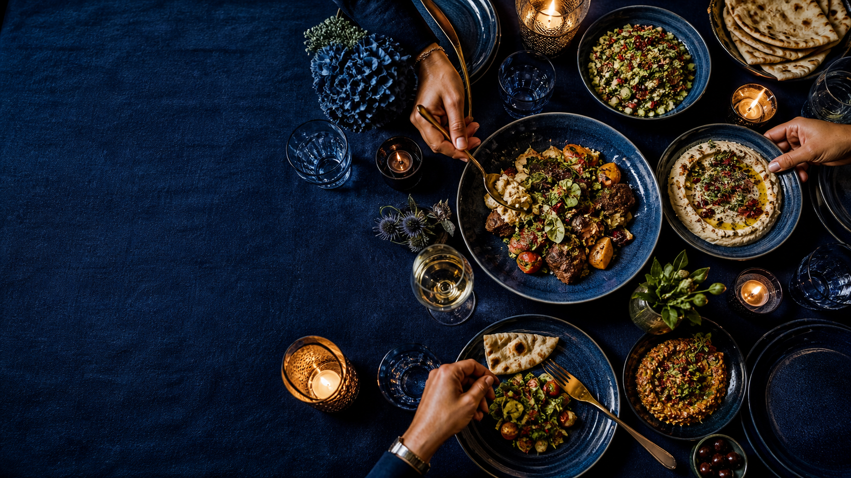Shared-table evening offer