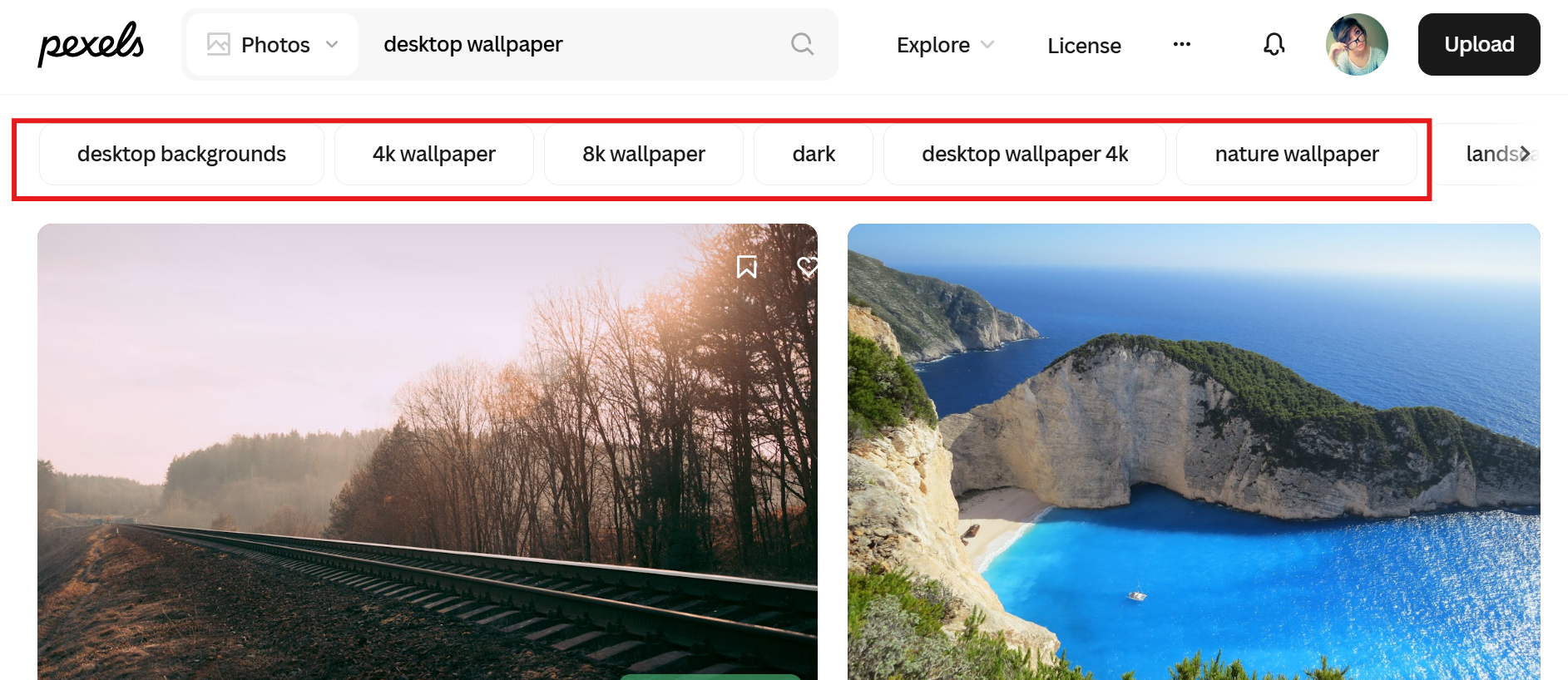 Filtreleri kullanın ve seçin