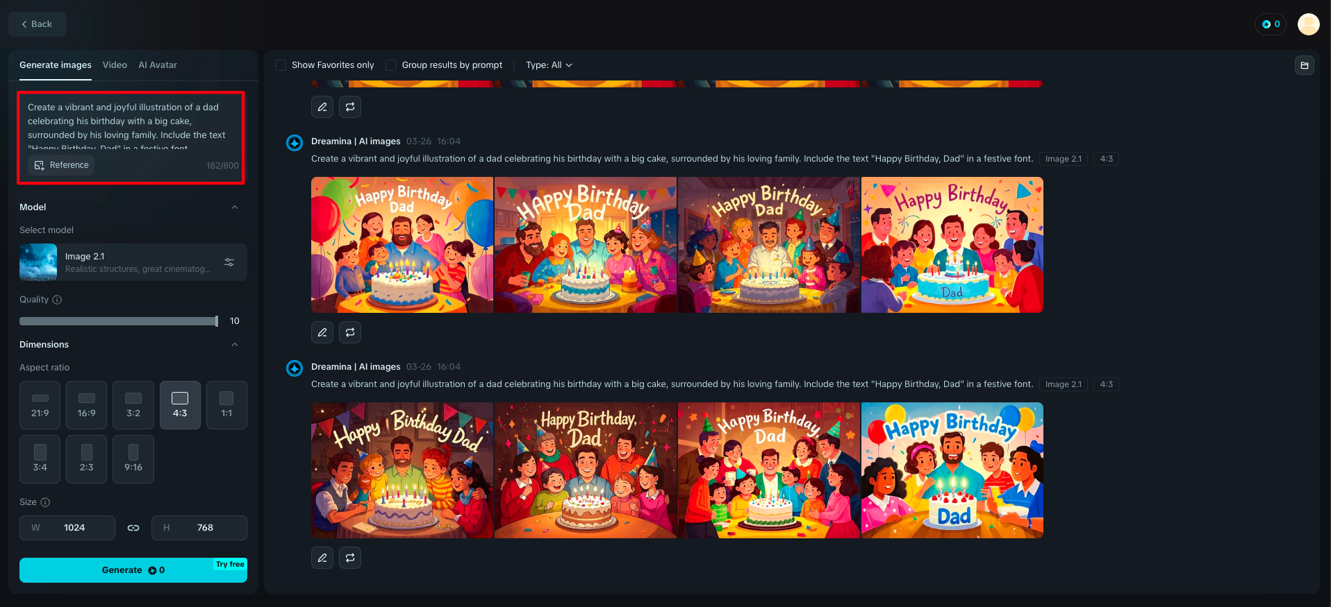 Introduceți promptul