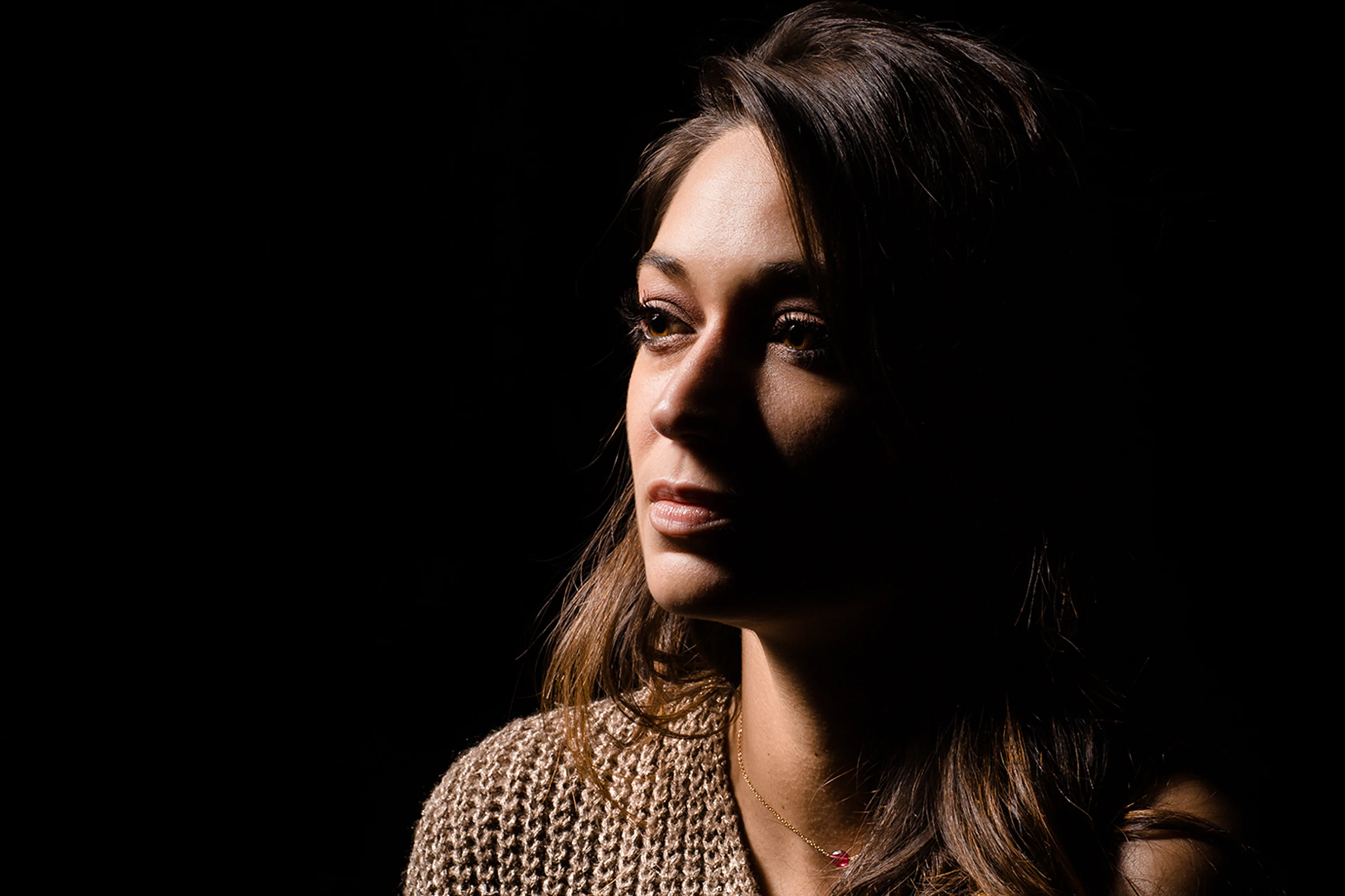 Rembrandt lighting effect