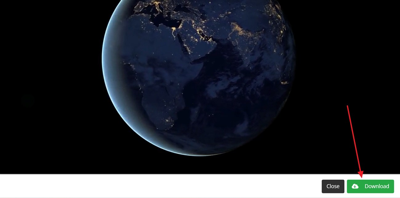 salvar vídeo no cloudconvert