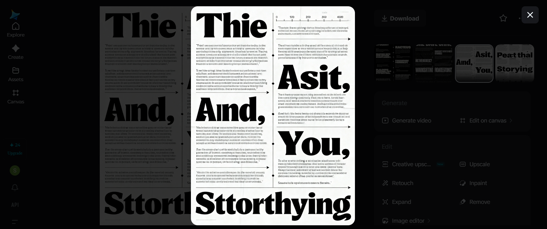 Typography poster design ideas: Typographic storytelling