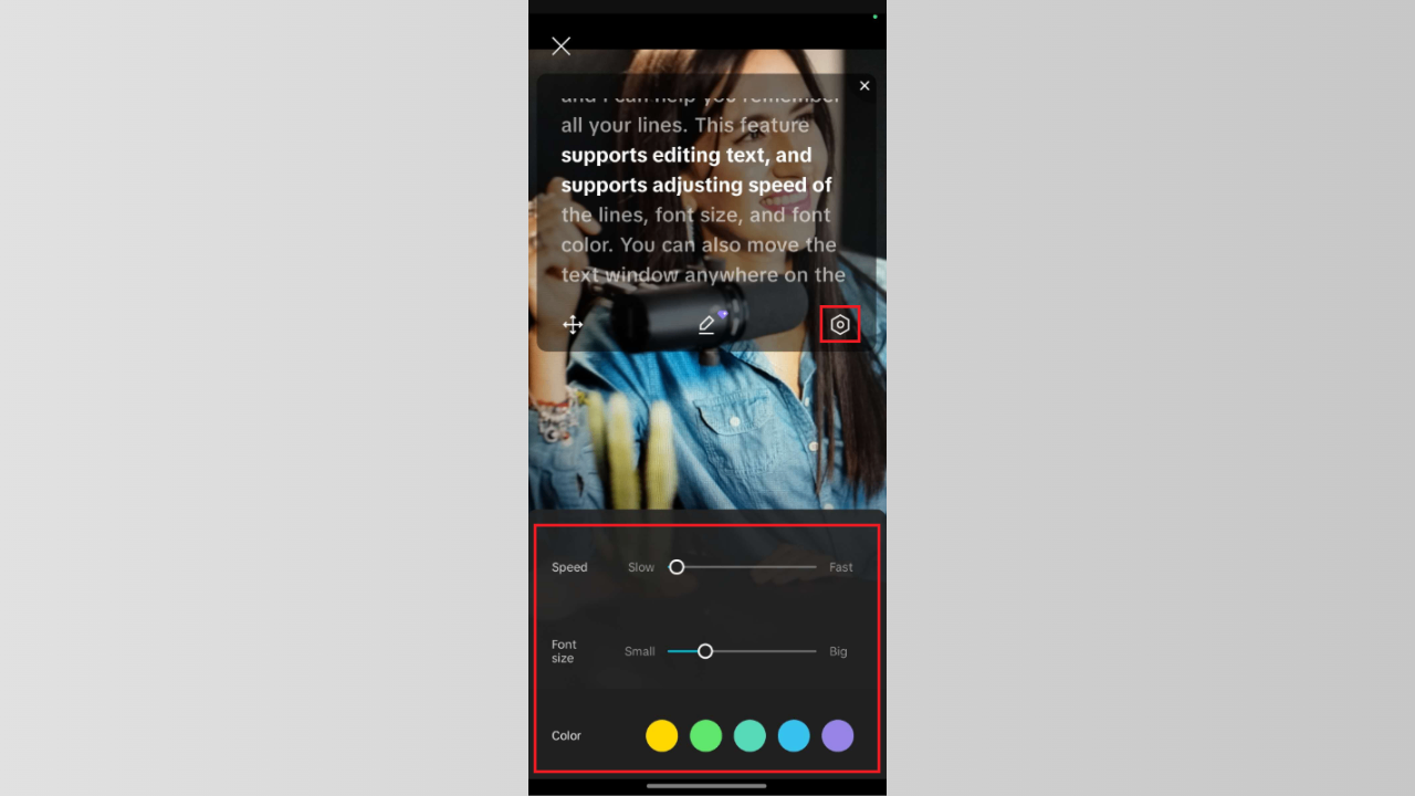 Adjust display settings