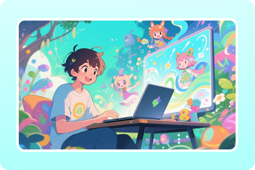 Easy-to-use AI anime generator