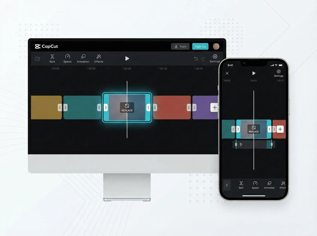 להגדיר קליפים חומר להחלפה