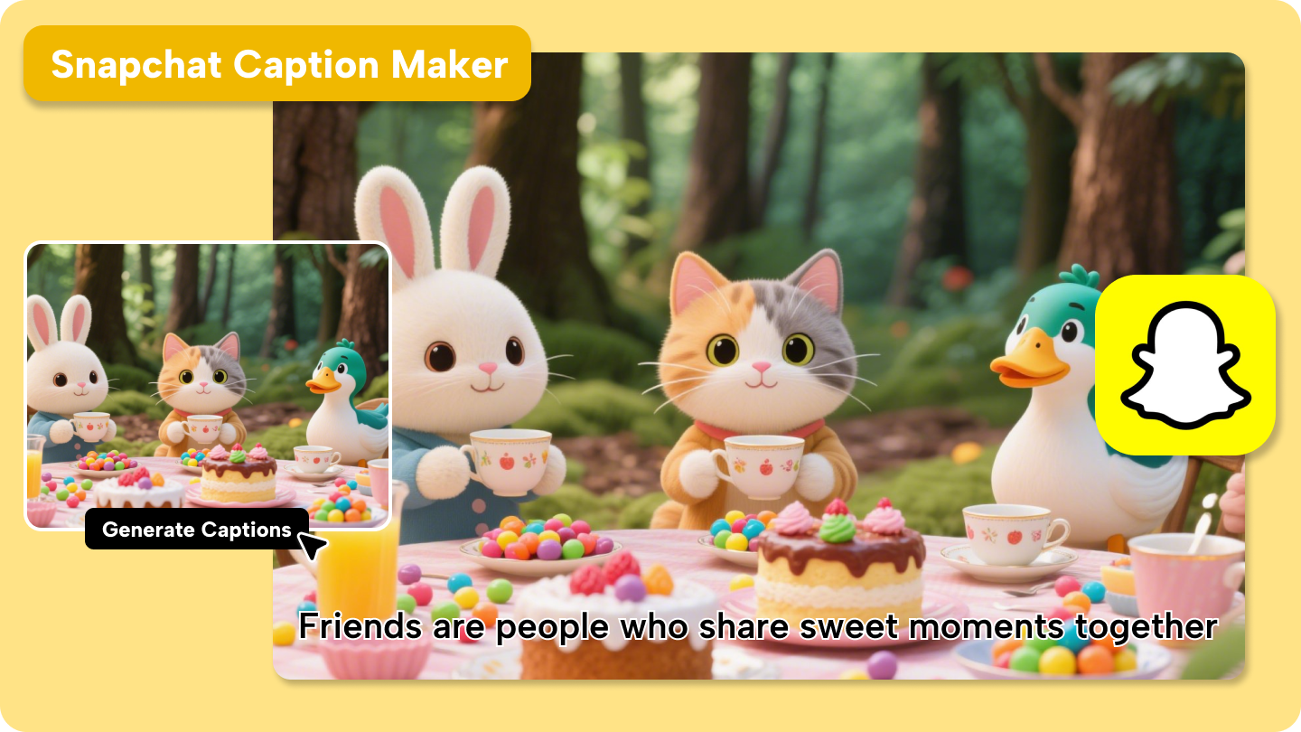 snapchat caption maker