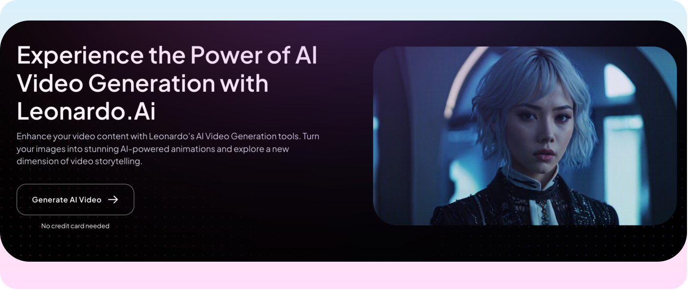 Leonardo AI Video Generator
