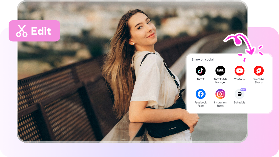 Seamless editing for video uploads