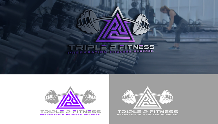 Triple P Fitness - a melhor inspiração para design de logotipo fitness