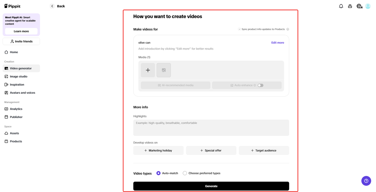Highlight key product features