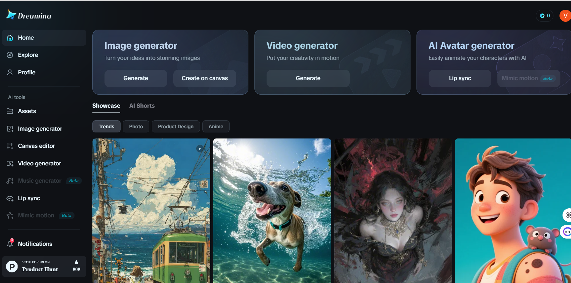 Invideo ai generatori di video