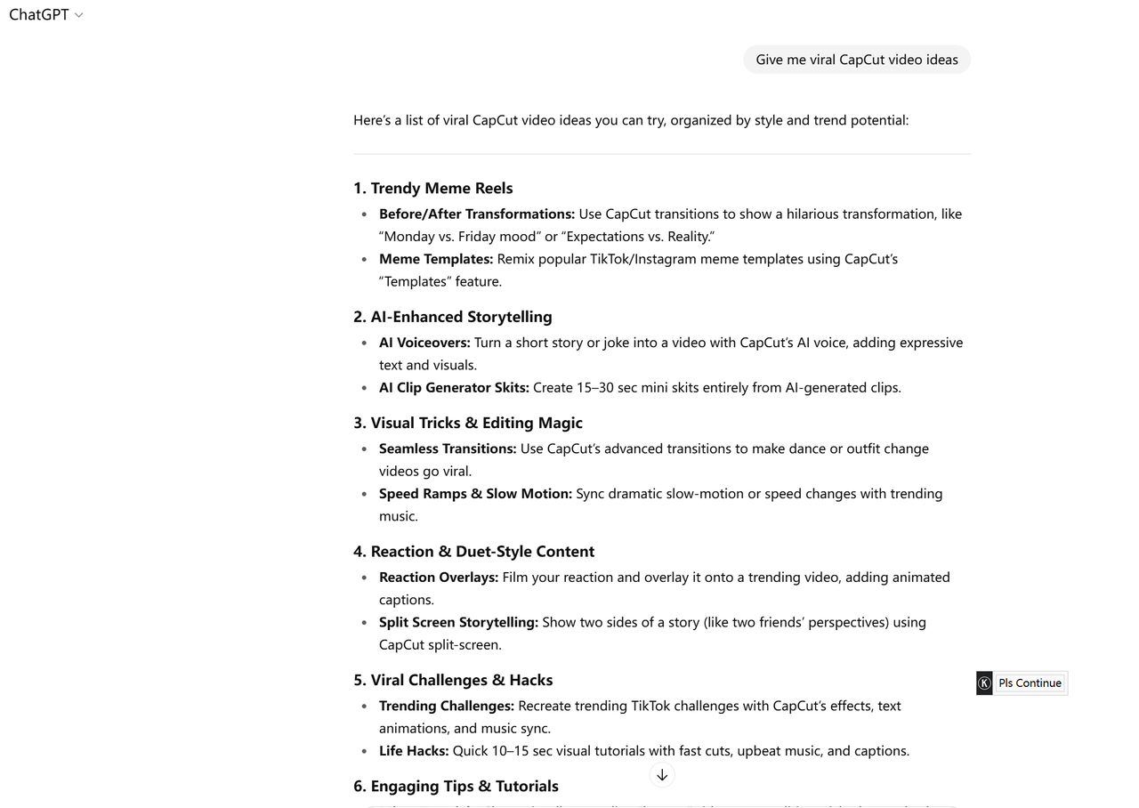 Generate videos with ChatGPT