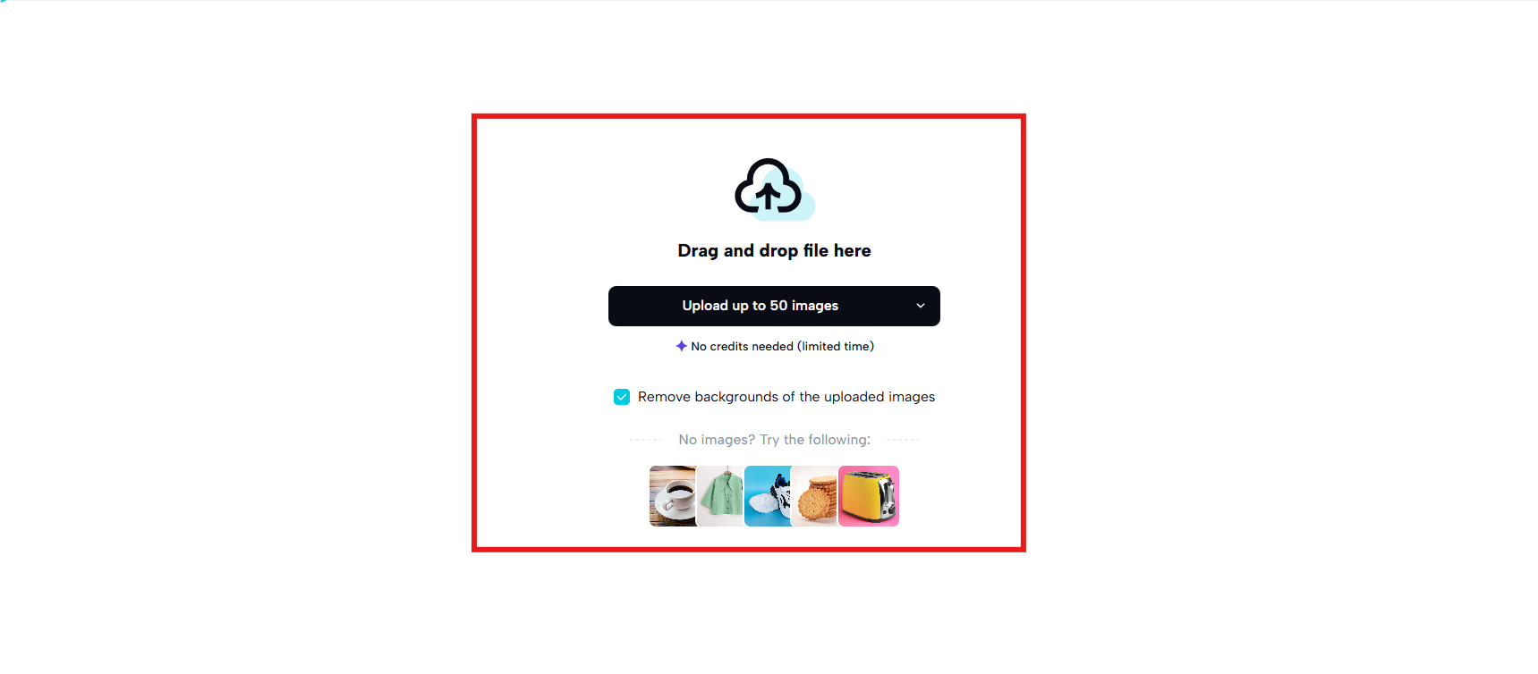 Upload images
