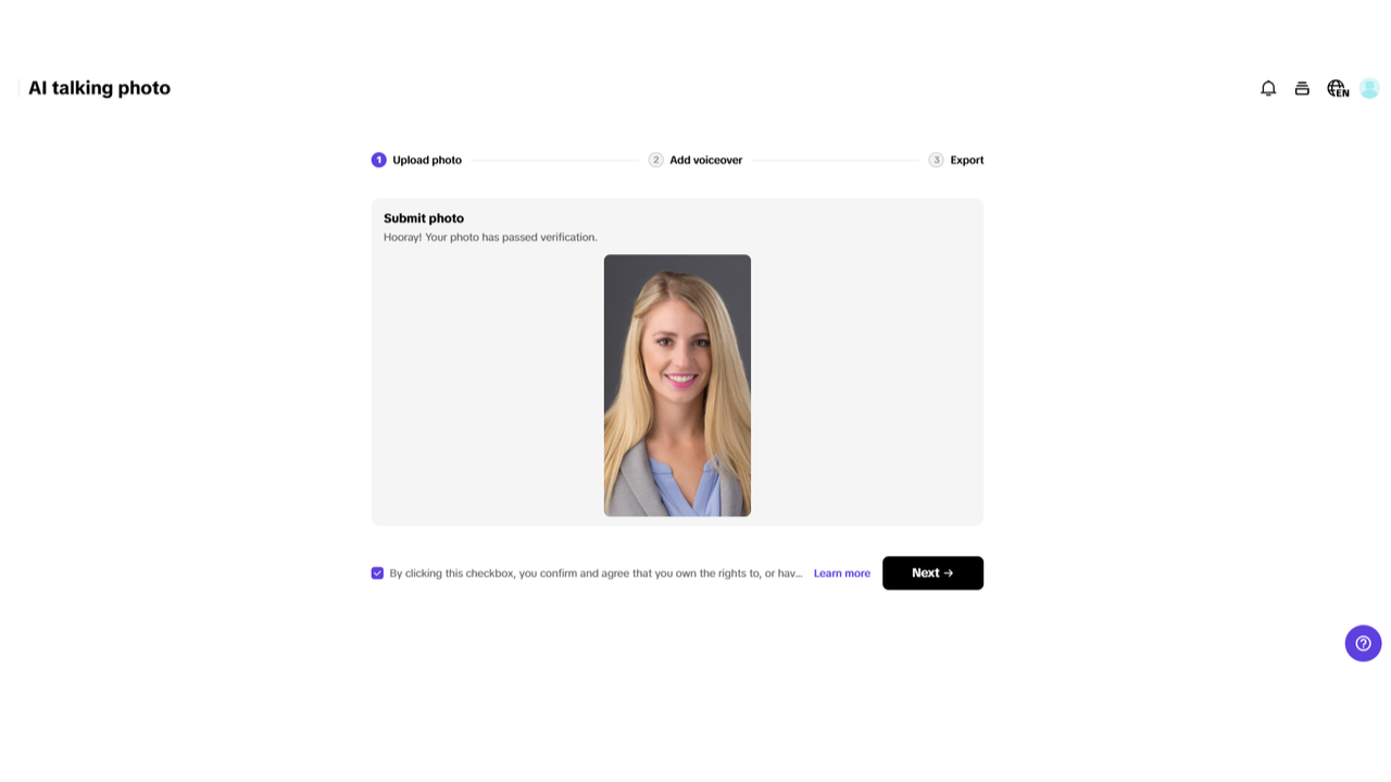 Realistic facial animations