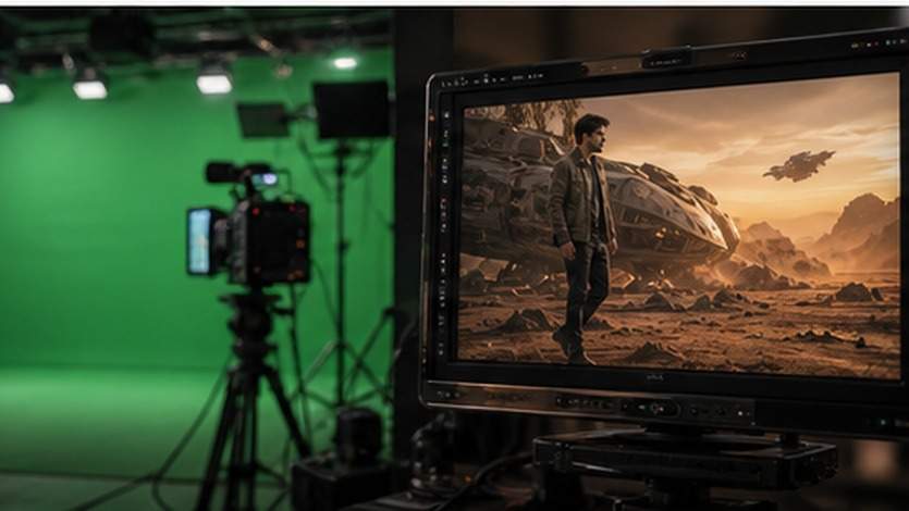 Seedance 2.5 Green Screen to AI Video example 6