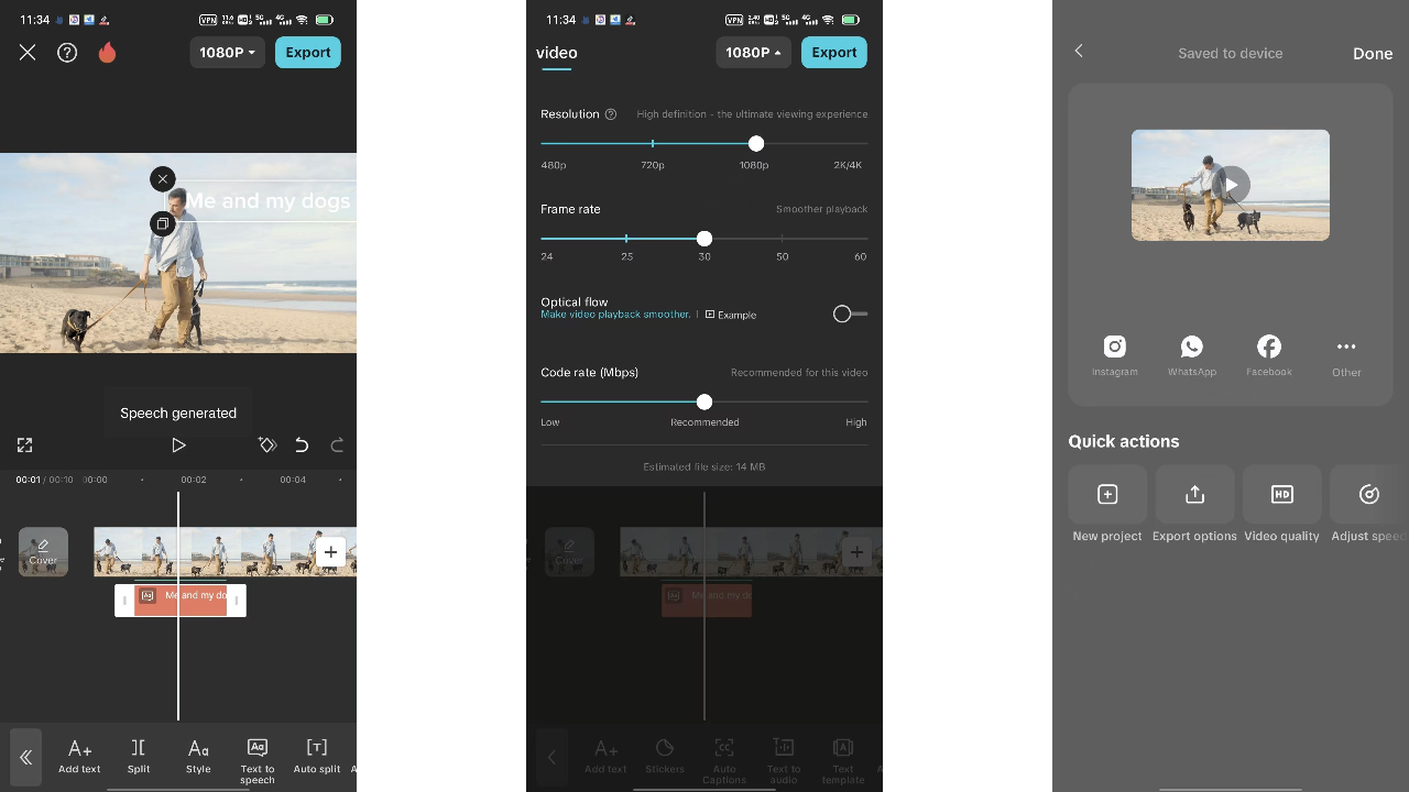 Esikatsele ja tallenna video