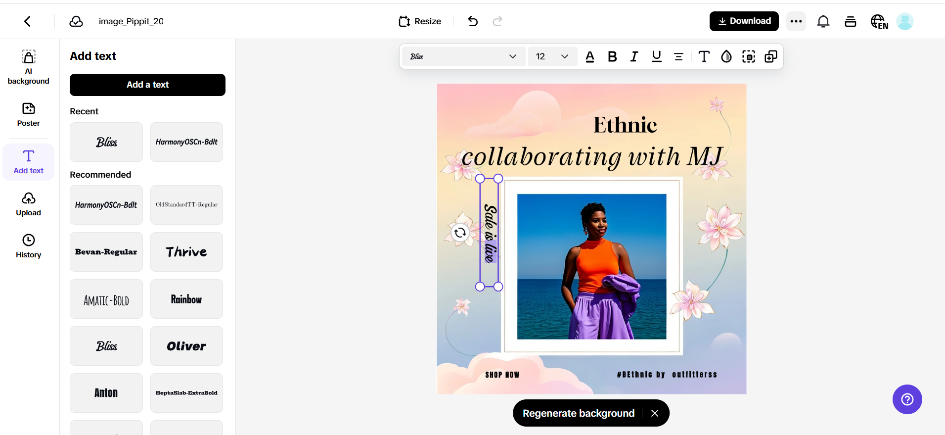 Customize your poster