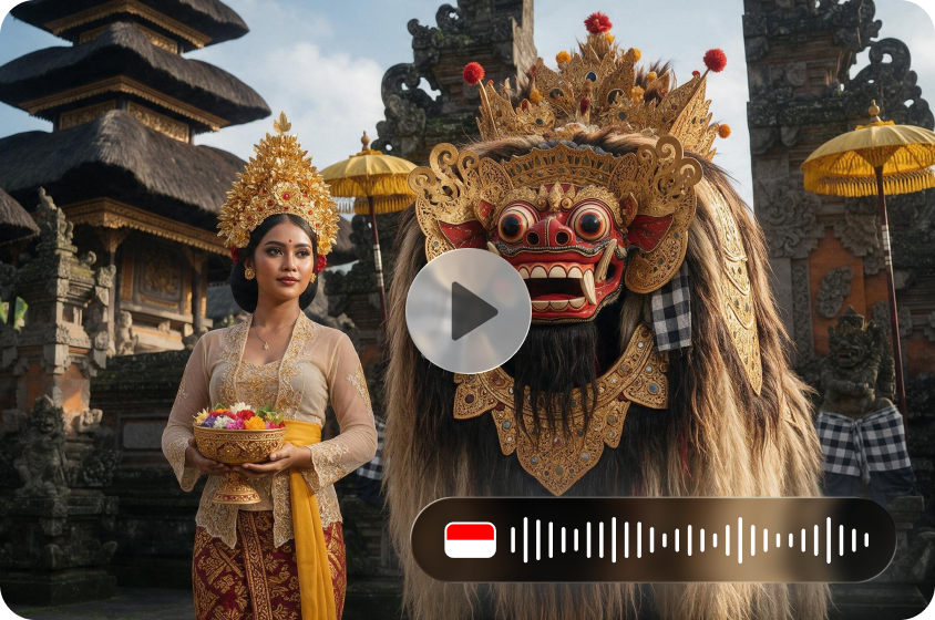 Connettiti con il pubblico indonesiano